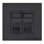 M Marcus Heritage Brass Windsor Range 2 Gang Master Line Socket
