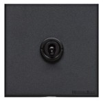 M Marcus Heritage Brass 1 Gang Intermediate Toggle Switch
