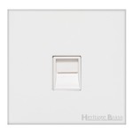 M Marcus Heritage Brass Windsor Range 1 Gang Secondary Line Socket