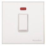 M Marcus Heritage Brass Windsor Range 45 Amp Single Plate Cooker Switch