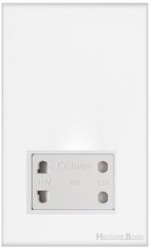 M Marcus Heritage Brass Windsor Range Shaver Socket Dual Output Voltage 110/240V