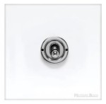 M Marcus Heritage Brass 1 Gang Intermediate Toggle Switch