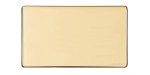 M Marcus Heritage Brass Vintage Range Double Blank Plate