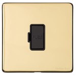 M Marcus Heritage Brass Vintage Range Unswitched Fused Spur Unit