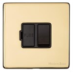 M Marcus Heritage Brass Vintage Range Switched Fused Spur Unit