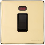M Marcus Heritage Brass Vintage Range 45 Amp Single Plate Cooker Switch