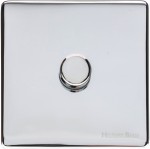 M Marcus Heritage Brass Studio Range 1 Gang Multi Location Primary Dimmer (Compatible with LED bulbs)