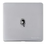 M Marcus Heritage Brass Studio Range 1 Gang Intermediate Stockholm Toggle Switch