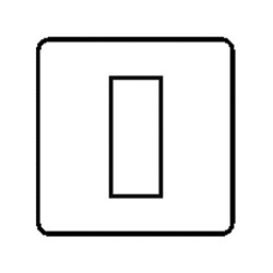 M Marcus Heritage Brass Studio Range 1 Module Euro Plate