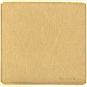 M Marcus Heritage Brass Studio Range Single Blank Plate