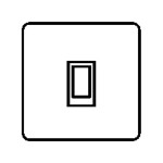 M Marcus Heritage Brass Verona Range 1 Gang 2 Way Rocker Switch