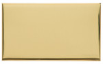 M Marcus Heritage Brass Winchester Range Double Blank Plate