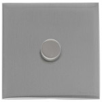 M Marcus Heritage Brass Winchester Range 1 Gang 2 Way Push On/Off Dimmer Switch (250 watts)