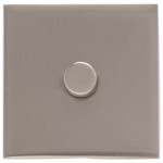 M Marcus Heritage Brass Winchester Range 1 Gang 2 Way Push On/Off Dimmer Switch (250 watts)