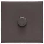 M Marcus Heritage Brass Winchester Range 1 Gang 2 Way Push On/Off Dimmer Switch (250 watts)