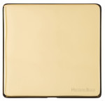 M Marcus Heritage Brass Vintage Range Single Blank Plate