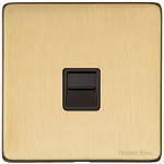 M Marcus Heritage Brass Vintage Range 1 Gang Master Line Socket