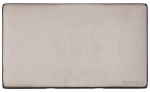 M Marcus Heritage Brass Vintage Range Double Blank Plate