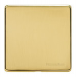 M Marcus Heritage Brass Studio Range Single Blank Plate