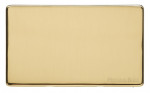 M Marcus Heritage Brass Studio Range Double Blank Plate