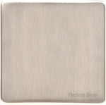 M Marcus Heritage Brass Studio Range Single Blank Plate