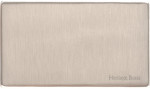 M Marcus Heritage Brass Studio Range Double Blank Plate