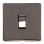 M Marcus Heritage Brass Studio Range 1 Gang 2 Way Rocker Switch