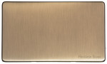 M Marcus Heritage Brass Studio Range Double Blank Plate