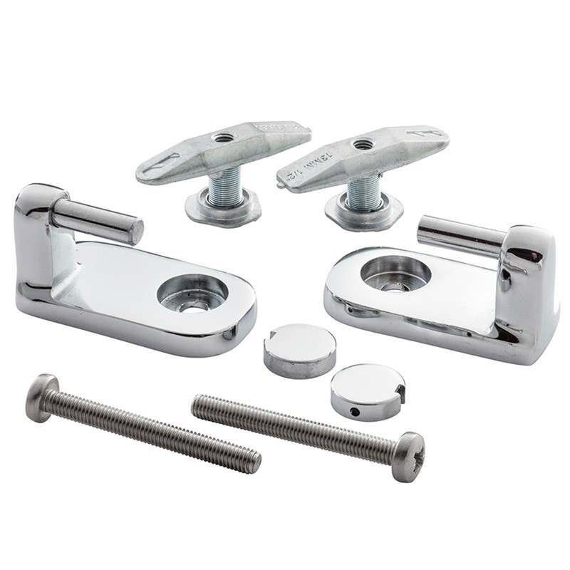 Ideal Standard EV197AA Create Seat Hinges Chrome (Pr)