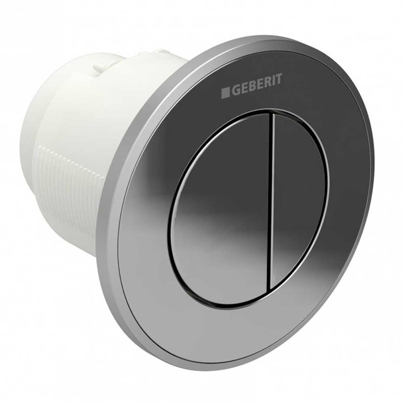 Geberit 116.042.21.1 Flush Button Pneumatic - Polished Chrome