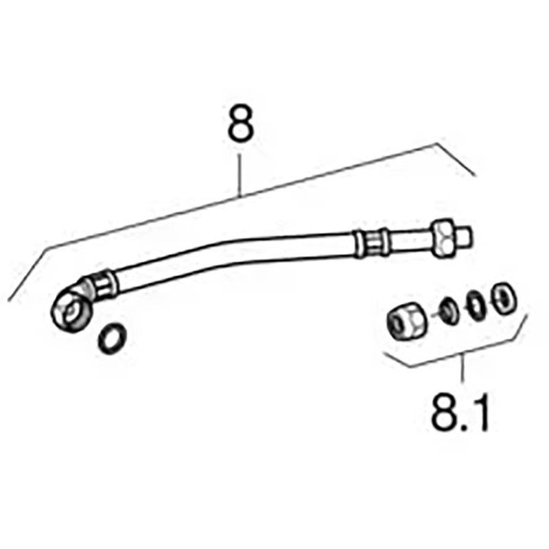 Geberit 240.329.00.1 Flexi Hose