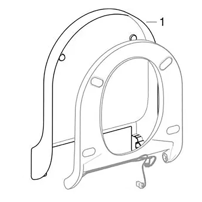 Geberit 243.503.11.1 AquaClean Tuma WC Lid