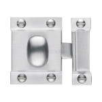 M Marcus Heritage Brass Cupboard Latch with Oval Turn