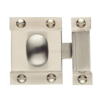 M Marcus Heritage Brass Cupboard Latch with Oval Turn