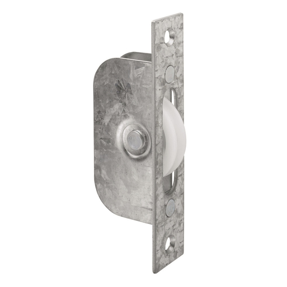 Carlisle Brass Sash Window Axle Pulley Galvanised Forend - Galvanised Steel