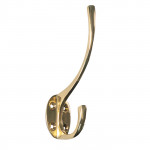 Carlisle Brass Hat and Coat Hook