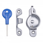 Carlisle Brass Fitch Pattern Sash Fastener (locking)