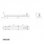 Carlisle Brass Barrel Bolt 200mm