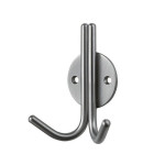 Carlisle Brass Eurospec Double Coat Hook