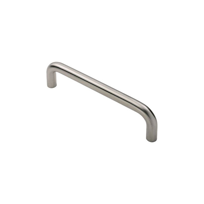 Carlisle Brass Eurospec Satin Stainless Steel Cabinet Pull D Handle 96mm Centre to Centre