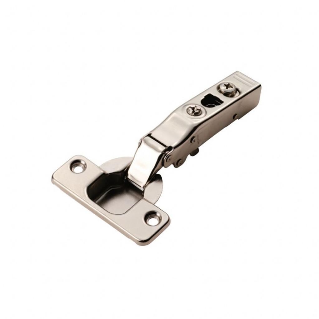 Carlisle Brass Full Overlay Soft Close Hinges for Cupboard Doors - Nickel Plate