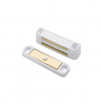 Carlisle Brass Deluxe Nylon White Magnetic Cupboard Door Catch