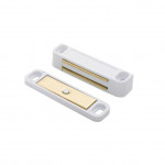 Carlisle Brass Deluxe Nylon White Magnetic Cupboard Door Catch