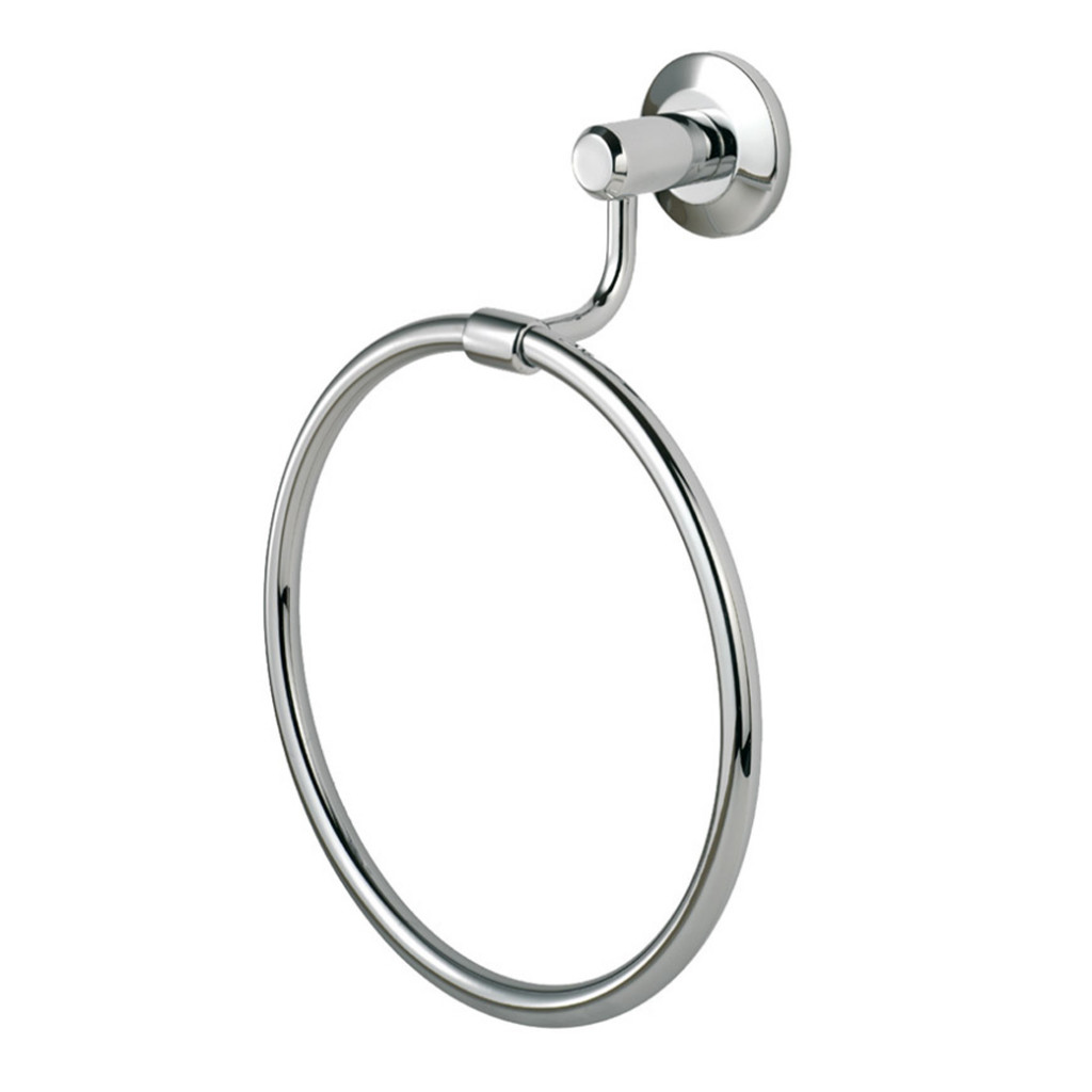 Carlisle Brass Tempo Towel Ring - Polished Chrome Plate