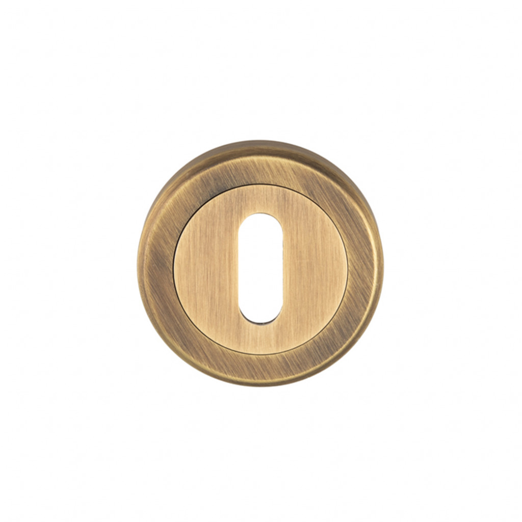 Carlisle Brass Serozzetta Round Standard Keyhole Profile Escutcheon 50mm Ø