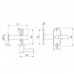 Carlisle Brass Security Bolt With Turn