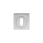 Carlisle Brass Serozzetta Square Standard Lock Escutcheon  51.5mm x 51.5mm