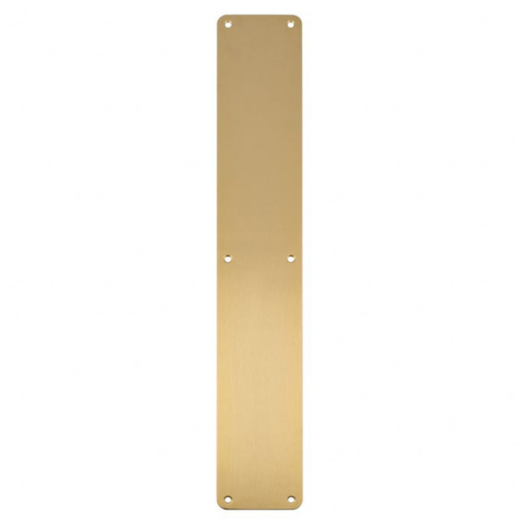 Carlisle Brass Eurospec Plain Finger Plate 500mm x 75mm