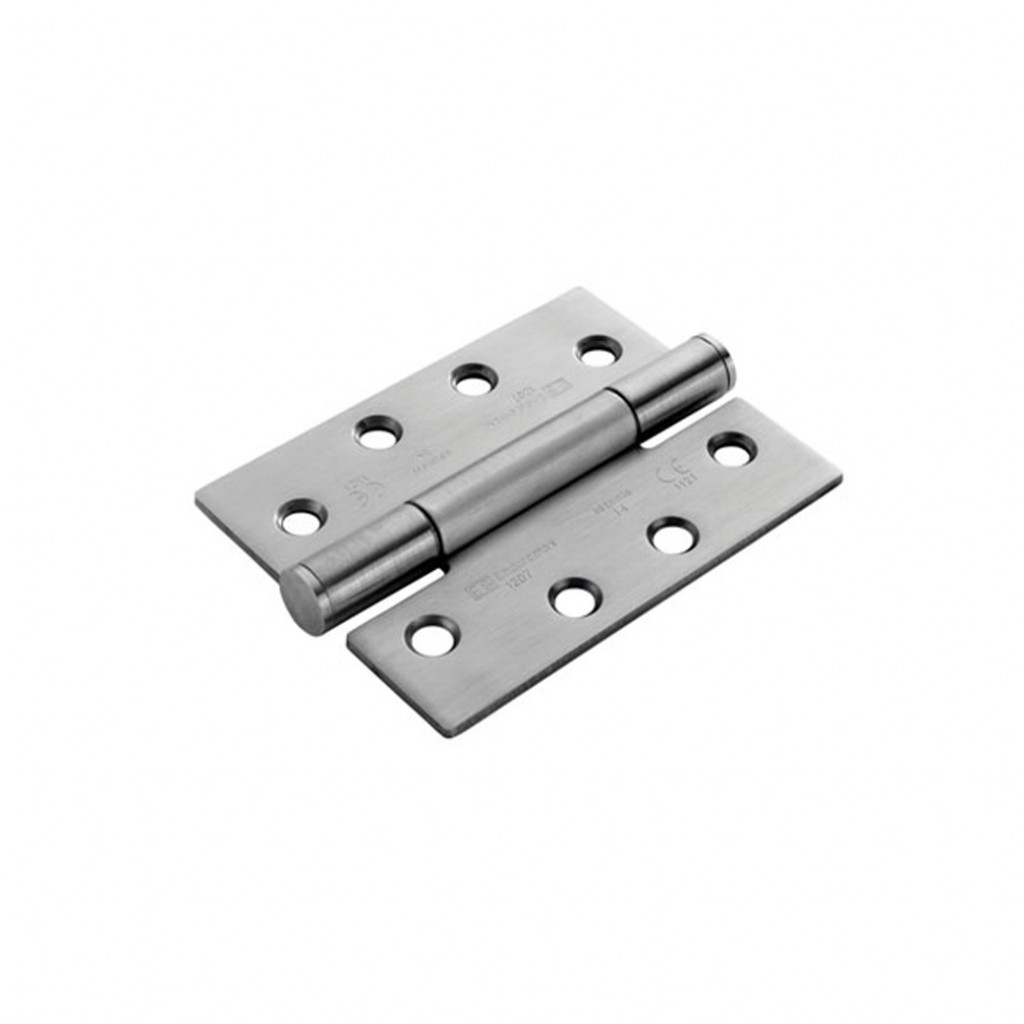 Carlisle Brass Eurospec Grade 14 Concealed Bearing Triple Knuckle Hinge 100mm x 76mm - Square corners