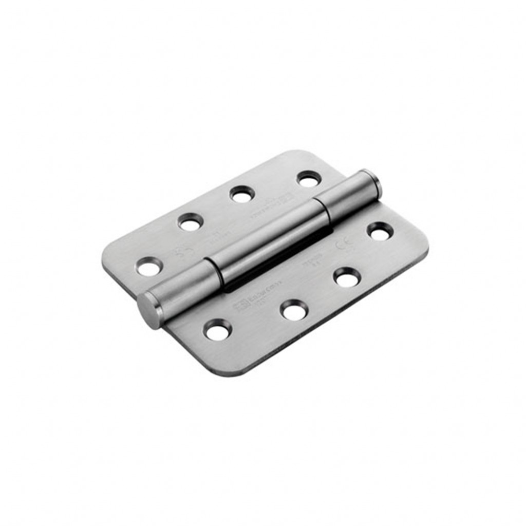Carlisle Brass Eurospec Grade 14 Concealed Bearing Triple Knuckle Hinge 100mm x 76mm - Radius corners